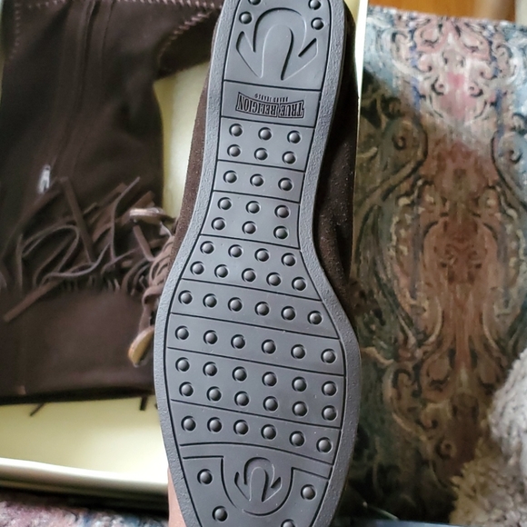 True Religion Brand Moccasin Boots - Picture 2 of 6